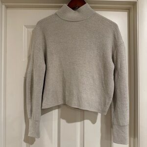 Lululemon Athletica Gray Cowl Neck Sweater